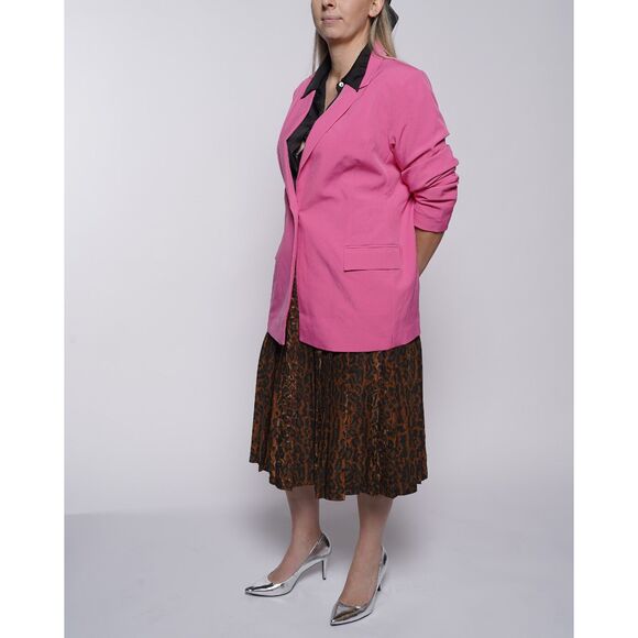 NWT The Drop Pink Blake Long Blazer - Picture 6 of 6